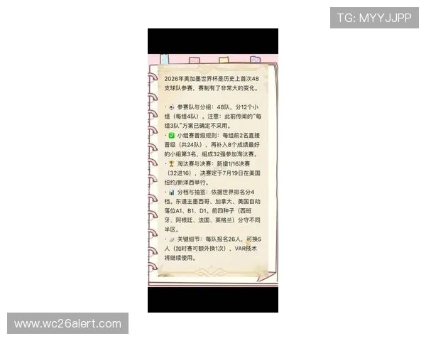 2026年美加墨世界杯赛程表图片完整版，帮助球迷掌握每场比赛的具体时间和地点